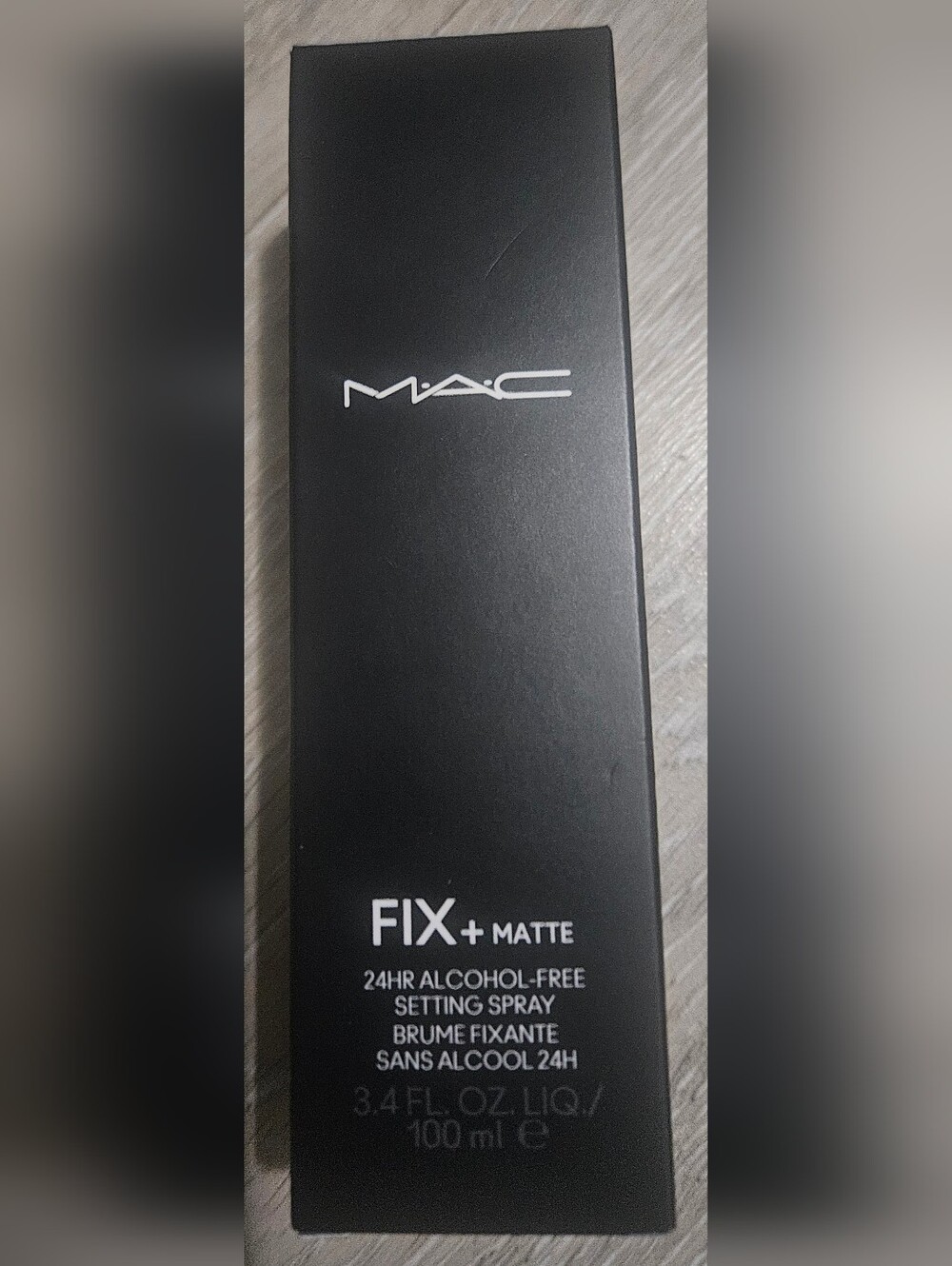 MAC Cosmetics Fix+ Matte Setting Spray — Black Finish (100 ml)